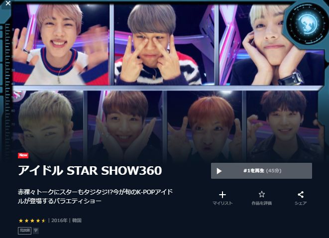 アイドル STAR SHOW360